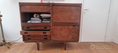 credenza palissandro G.Frattini per Bernini anni60
