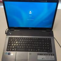 Acer ASPIRE 7736zg Windows Notebook 250GB SSD 4GB