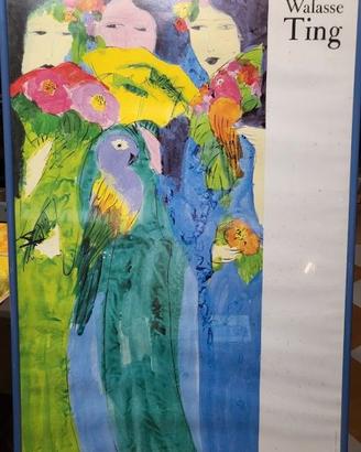 Poster d'arte Walasse Ting "Chinoise bleue"