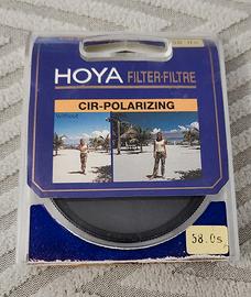 Filtro polarizzatore HOYA 58mm – perfetto 