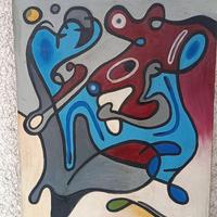 Quadro Giovanni Caputo 1995 “Gemelli”