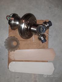 lampadario con ventilatore 