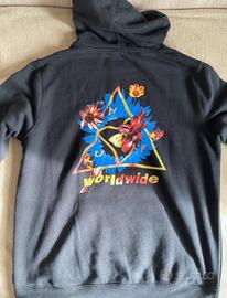 Felpa Huf Come Down Triple Triangle Nera XL
