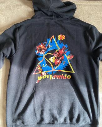Felpa Huf Come Down Triple Triangle Nera XL