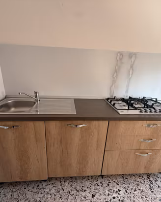Cucina completa lineare 330cm