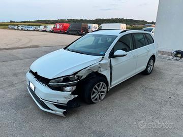 Volkswagen Golf Variant 1.6 tdi 115cv INCIDENTATA