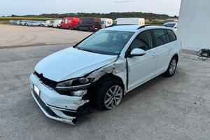 Volkswagen Golf Variant 1.6 tdi 115cv INCIDENTATA