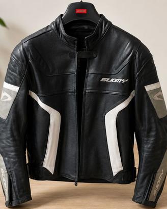 Giubbotto Moto SUOMY in Pelle Taglia 54