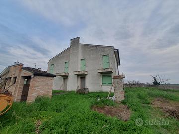 Pozzonovo - Porzione di bifamiliare al grezzo