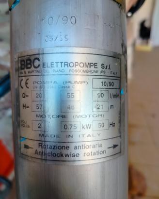 Pompa ad Immersione per Pozzi