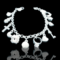 Bracciale donna argento