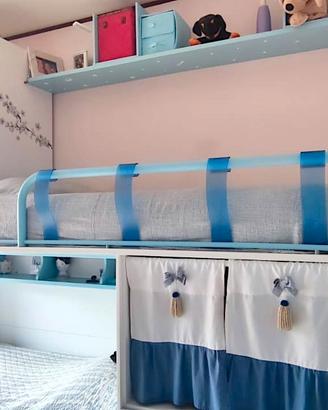 CAMERETTA MORETTI COMPACT PER 2 BAMBINI