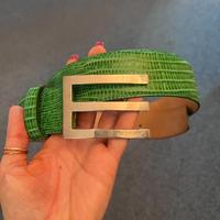 Cintura Etro in pelle di coccodrillo