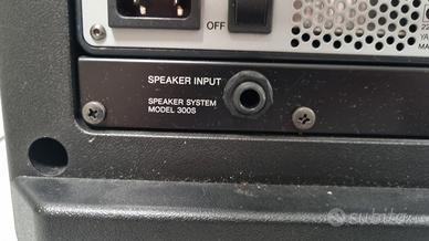 Cassa acustica Yamaha Model 300s con amplificatore