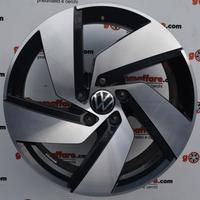 4 cerchi lega volkswagen golf gti r r32 r18 lt3422