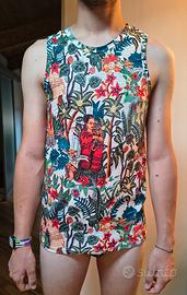 Canotta con stampa Frida Kahlo 
