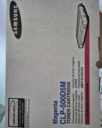 Toner  Originale Samsung CLP-500D5M.  Magenta