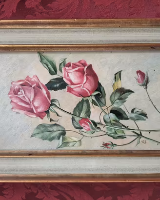 quadro fiori antico