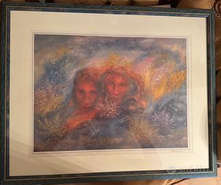 Quadro con stampa artistica incorniciata