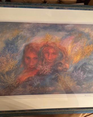 Quadro con stampa artistica incorniciata