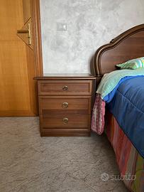 Letto una piazza e mezza e comodini