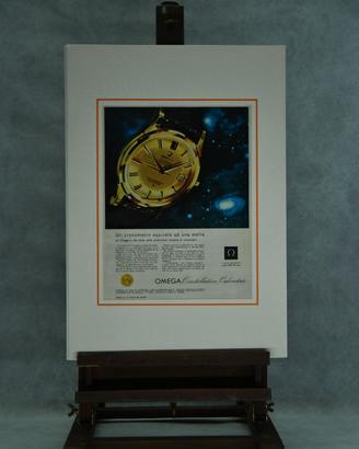 Stampa Pubblicitaria Omega Constellation '60