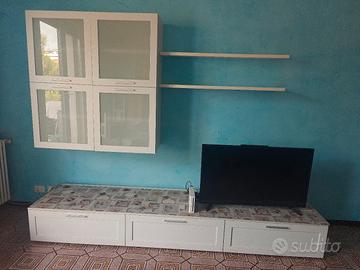 Mobile tv bianco da soggiorno 