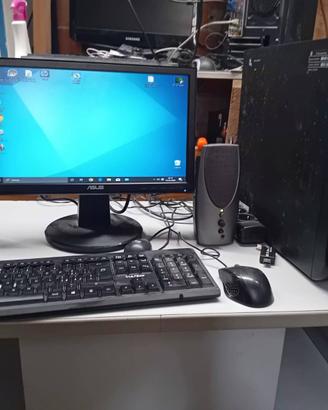 PC hp pavilion p6-2412 + laptop hp + monitor 17"