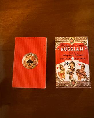 Piatnik Golden de Luxe Russian No. 1134