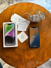 Apple iPhone 14 256 GB Colore Nero Mezzanotte