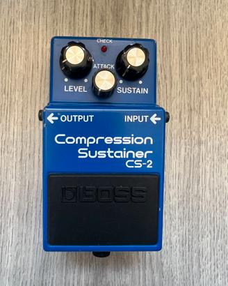 BOSS CS2 Vintage Compressor chitarra