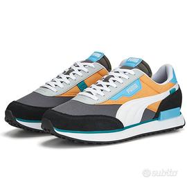 Puma Future Rider Play On 371149 dark grey orange 