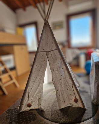 Tenda gioco bambini in tessuto