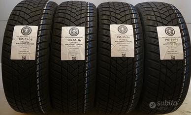 4 GOMME 195 55 16 GT RADIAL A67507
