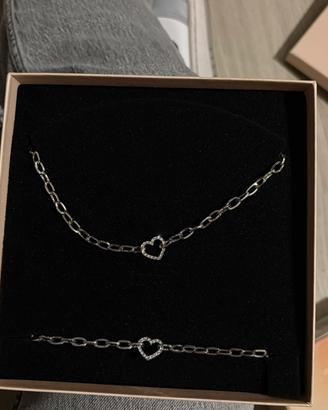 Bracciale e collana stroili