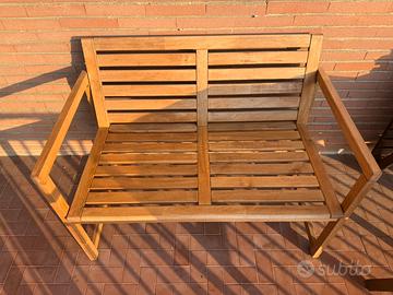Panca con schienale NAMMARO IKEA + cuscini