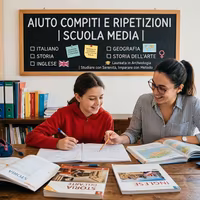 SUPPORTO COMPITI E RIPETIZIONI PER LA SCUOLA MEDIA