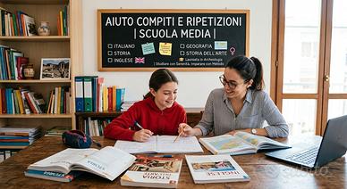 SUPPORTO COMPITI E RIPETIZIONI PER LA SCUOLA MEDIA