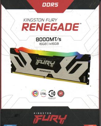 Ram X overclock  KINGSTON FURY ddr5 32gb DDR 8000