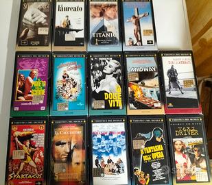 VHS - 14 videocassette "Videoteca del secolo"