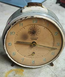 SVEGLIA OROLOGIO ANTICO JUNGHANS TRIVOX