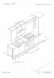 CUCINA COMPONIBILE EXPO' 292 SOTTOCOSTO