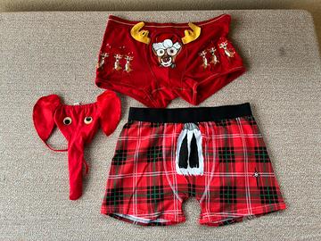 2 boxer uomo +1 perizoma uomo condizioni nuovo