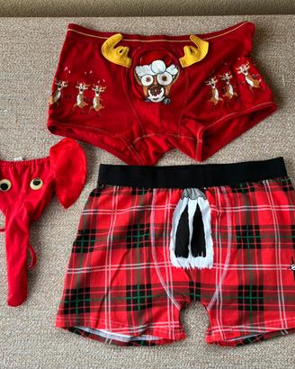 2 boxer uomo +1 perizoma uomo condizioni nuovo