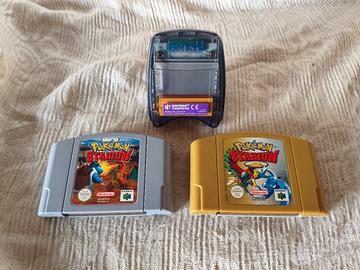 Pokémon stadium 1 e 2 originali Nintendo ITA 🇮🇹