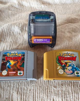Pokémon stadium 1 e 2 originali Nintendo ITA 🇮🇹