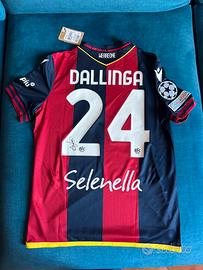 Maglia Bologna FC Home 2025 - Dallinga + autografo