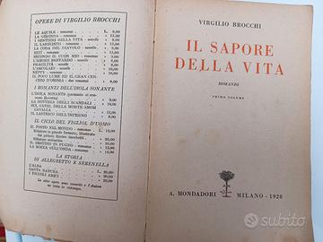 romanzo " il sapore della vita"