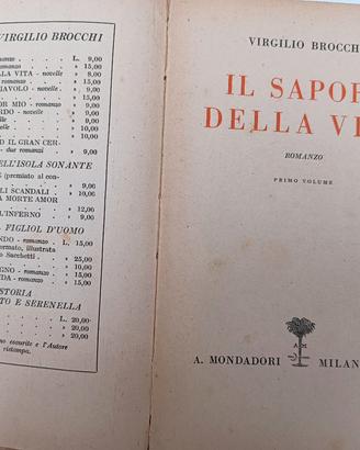 romanzo " il sapore della vita"