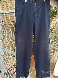 Pantaloni uomo blu taglia W34
